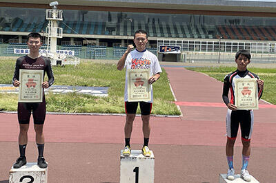 4km速度競走優勝